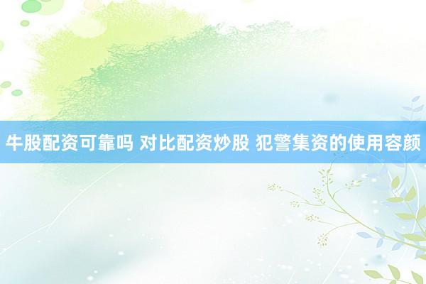 牛股配资可靠吗 对比配资炒股 犯警集资的使用容颜