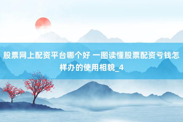 股票网上配资平台哪个好 一图读懂股票配资亏钱怎样办的使用相貌_4