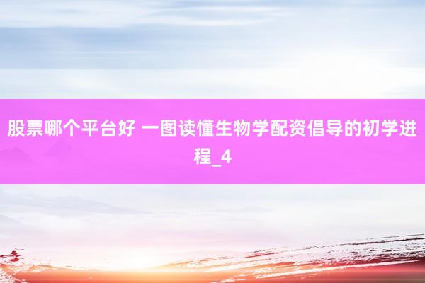 股票哪个平台好 一图读懂生物学配资倡导的初学进程_4